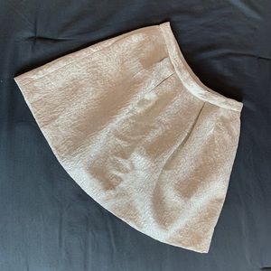 H&M shimmery skirt with pockets